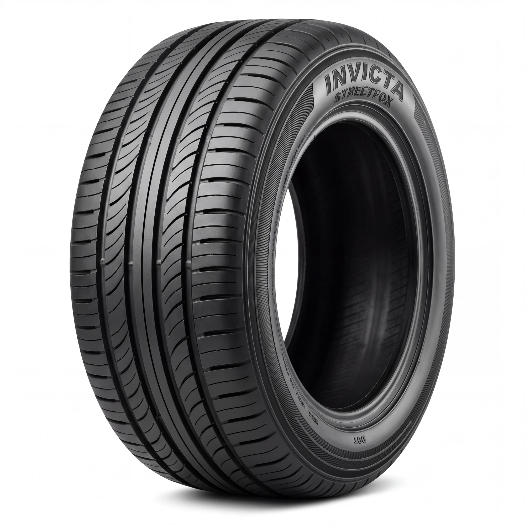 INVICTA STREETFOX low-profile street radial, five continuous ribs separated by four straight circumferential grooves